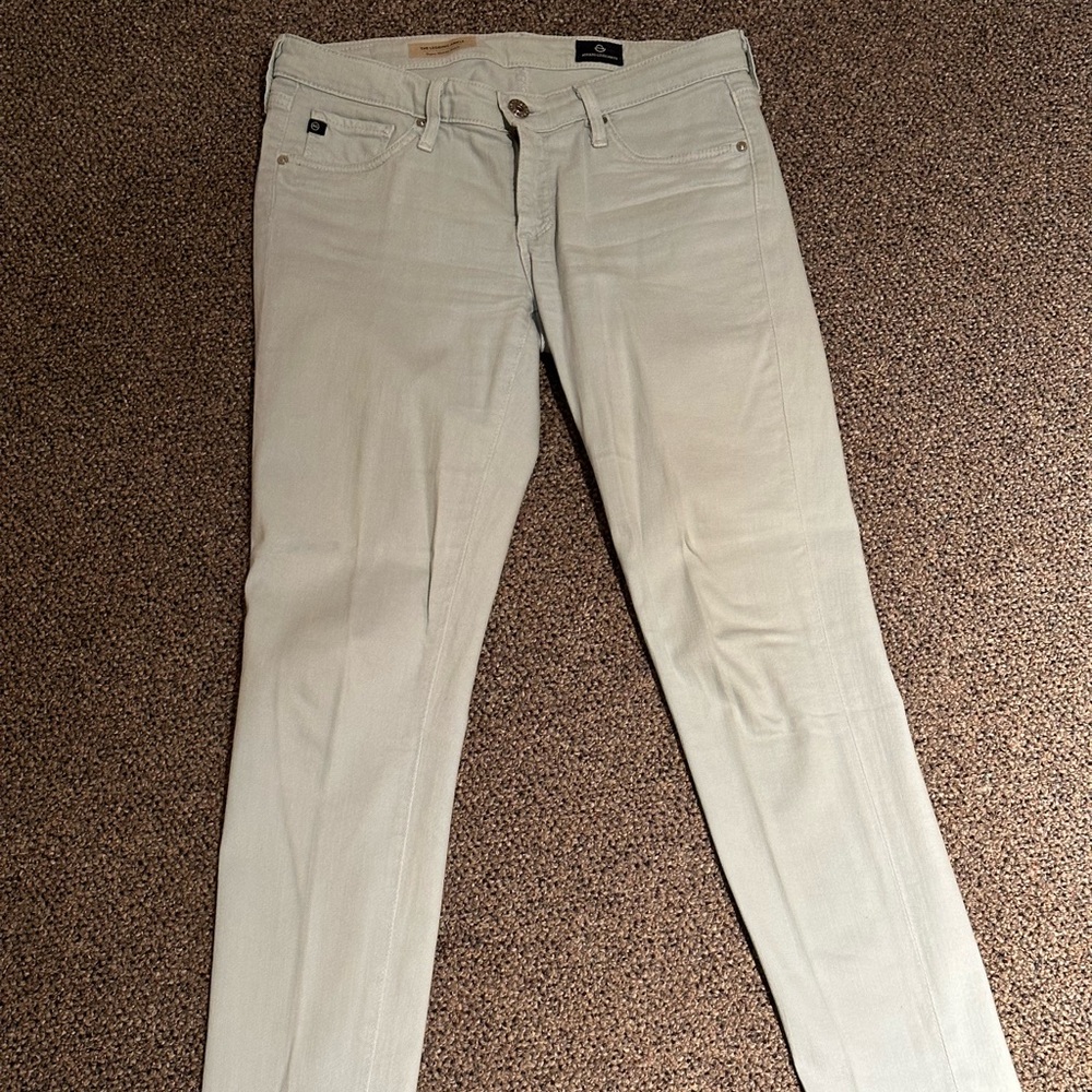 AG Adriano Goldschmied The Legging Ankle Super Skinny Light Blue Size 26